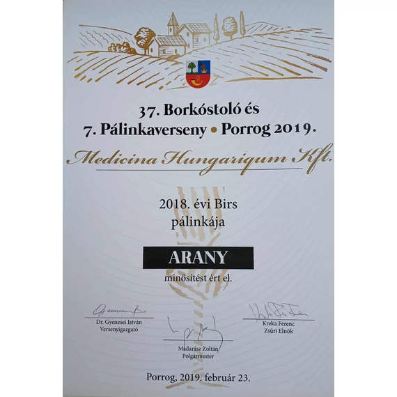 BIRS PÁLINKA 200 ml